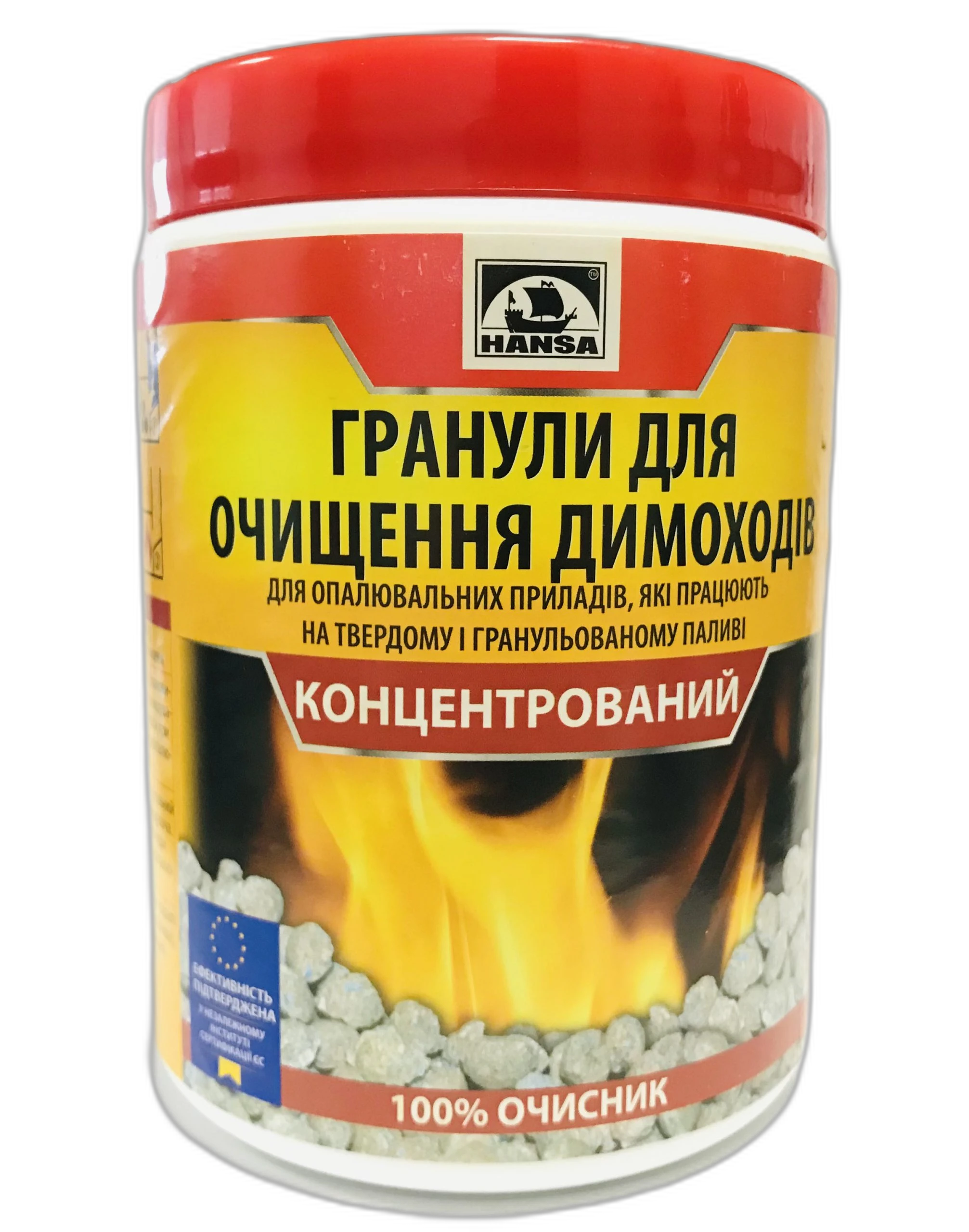 Концентрований очищувач димоходу для пелет Hansa (1 кг)