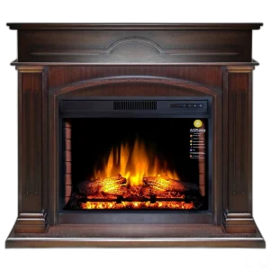 Камінокомплект ArtiFlame DECEMBER AF28S МАХАГОН КОРИЧНЕВИЙ АНТИК (зі звуком)