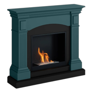 Камінокомплект Tagu MAGNA FreeFlame бірюзовий