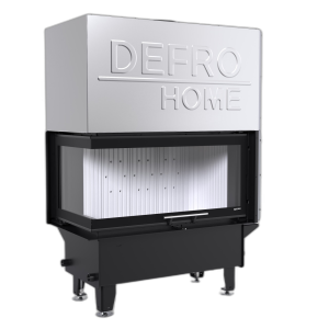 Камінна топка з водяним контуром Defro Home RIVA M BL G SHORT