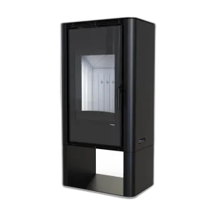 Сталева піч Defro Home SOLUM LOG Чорний