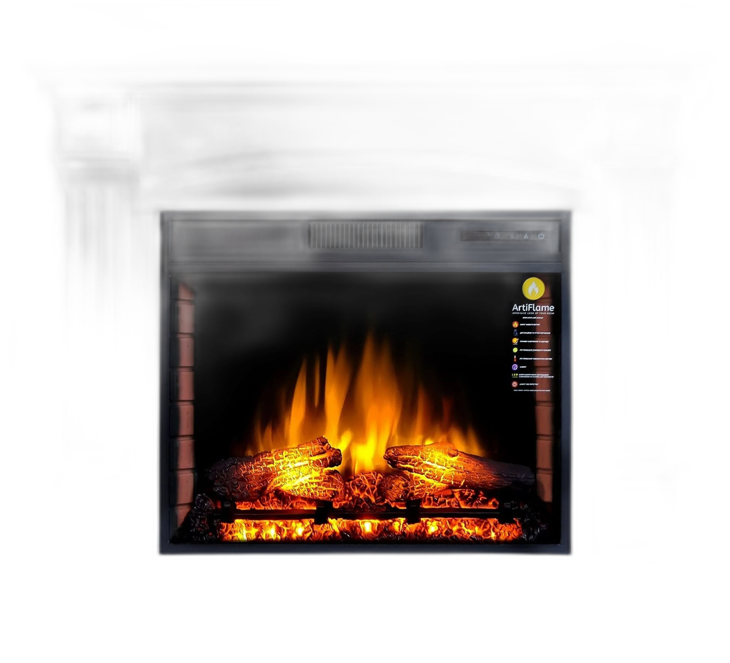 Камінокомплект ArtiFlame BOSTON AF28 БІЛИЙ Б’ЯНКО