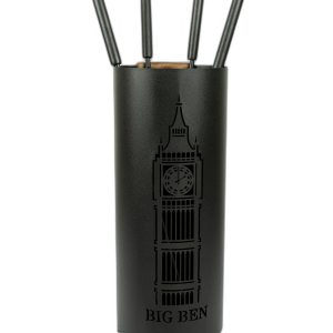 Набір для каміна "Big Ben" + ручка з натуральної шкіри