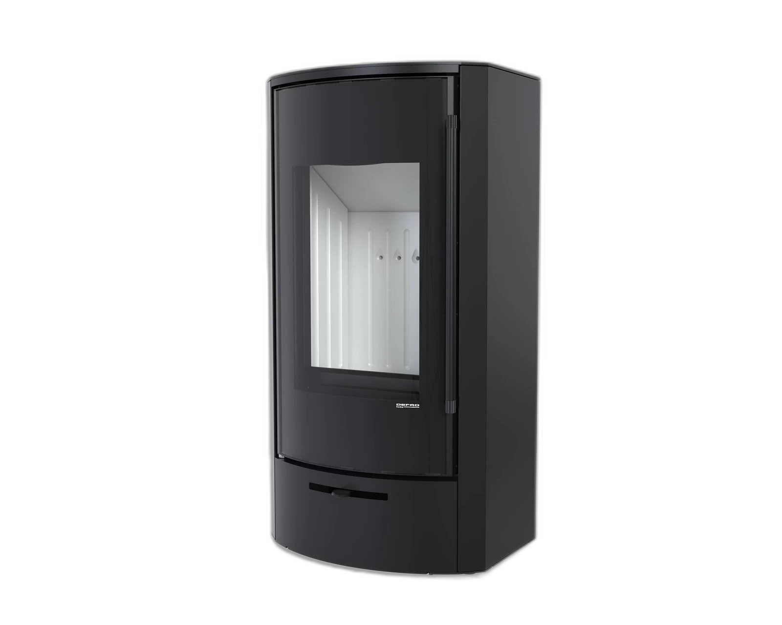 Сталева піч Defro Home ORTI 2.0 Чорний