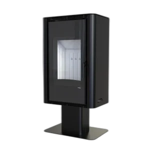 Сталева піч Defro Home SOLUM TOP Чорний