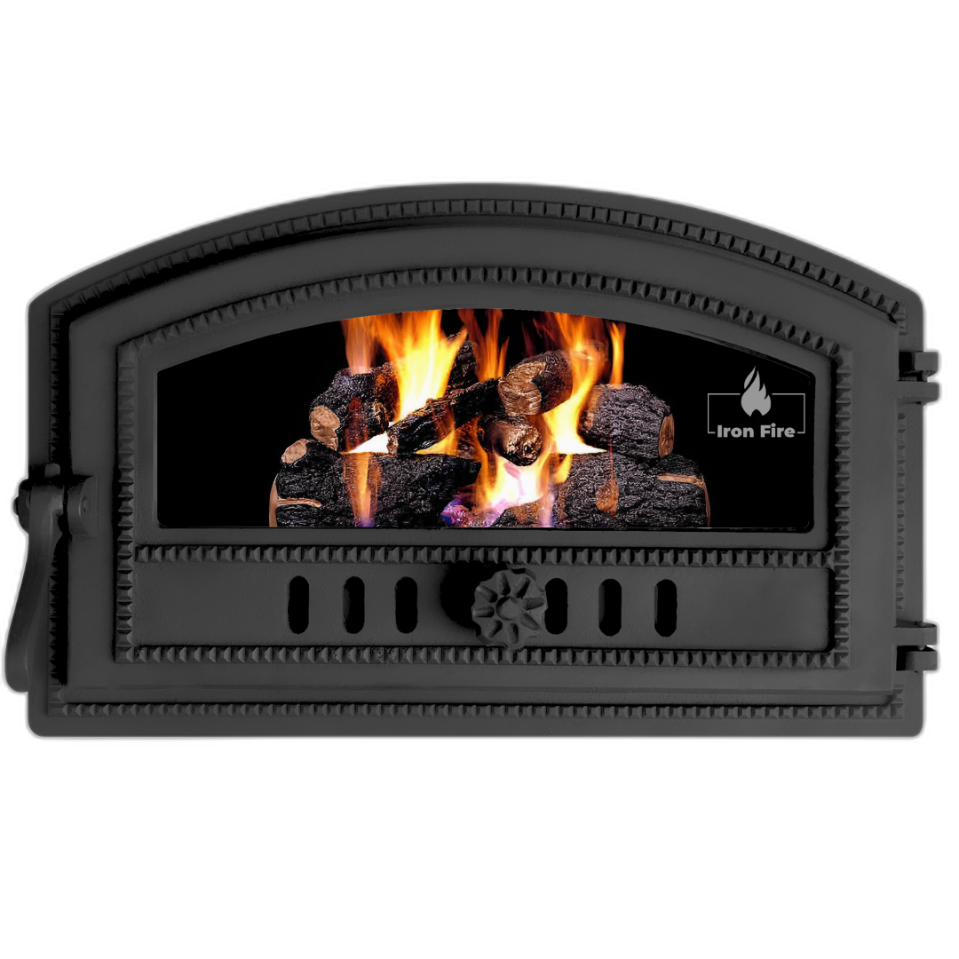 Дверцята для каміна Iron Fire Vinsit 455х285 мм