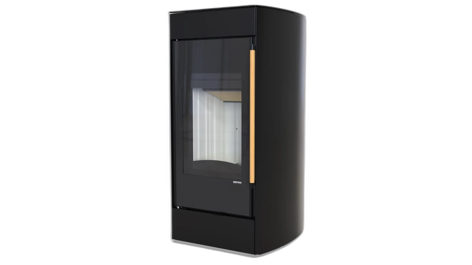 Сталева піч Defro Home HYDROFIRE Чорний