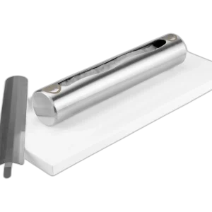 Біокамін GLOBMETAL Stainless з нержавіючої сталі білий