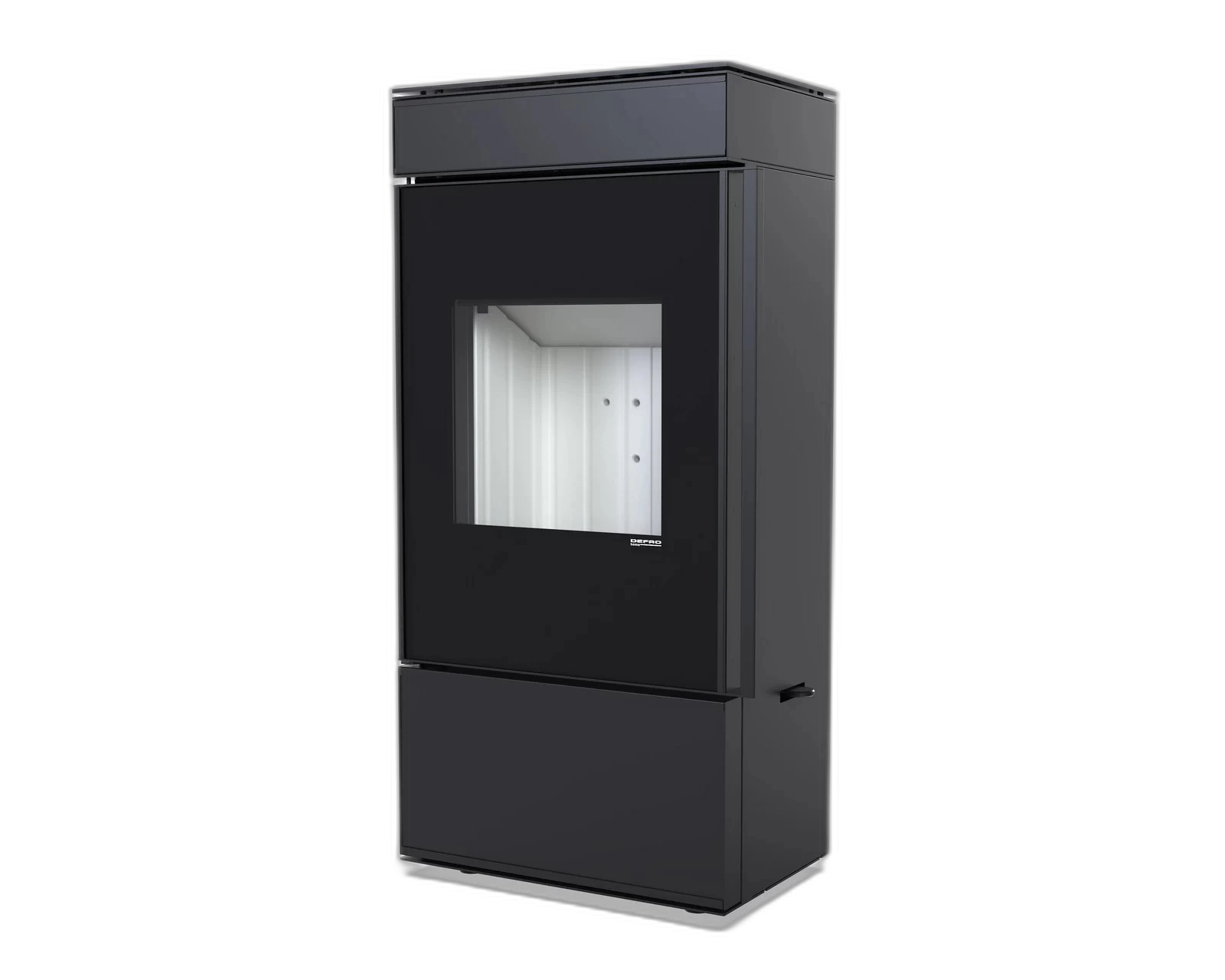 Сталева піч Defro Home CUBE MINI 2.0 Чорний