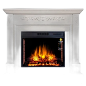 Камінокомплект ArtiFlame SOHO AF28S БІЛИЙ ДУБ (зі звуком)