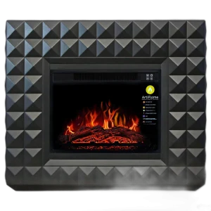 Камінокомплект ArtiFlame DIAMOND AF23S ЧОРНИЙ (зі звуком)