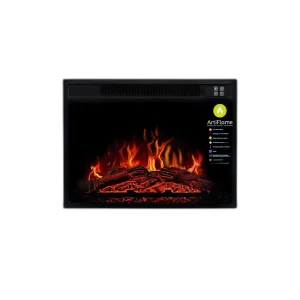 Камінокомплект із світлодіодним підсвічуванням ArtiFlame LUCCA AF23S БІЛИЙ Б’ЯНКО (зі звуком)