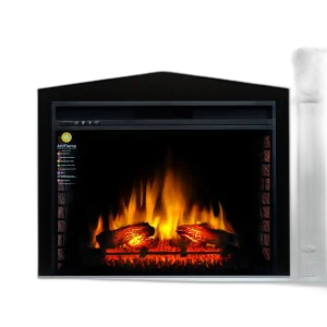 Камінокомплект ArtiFlame PRAGA AF33 БІЛИЙ Б’ЯНКО