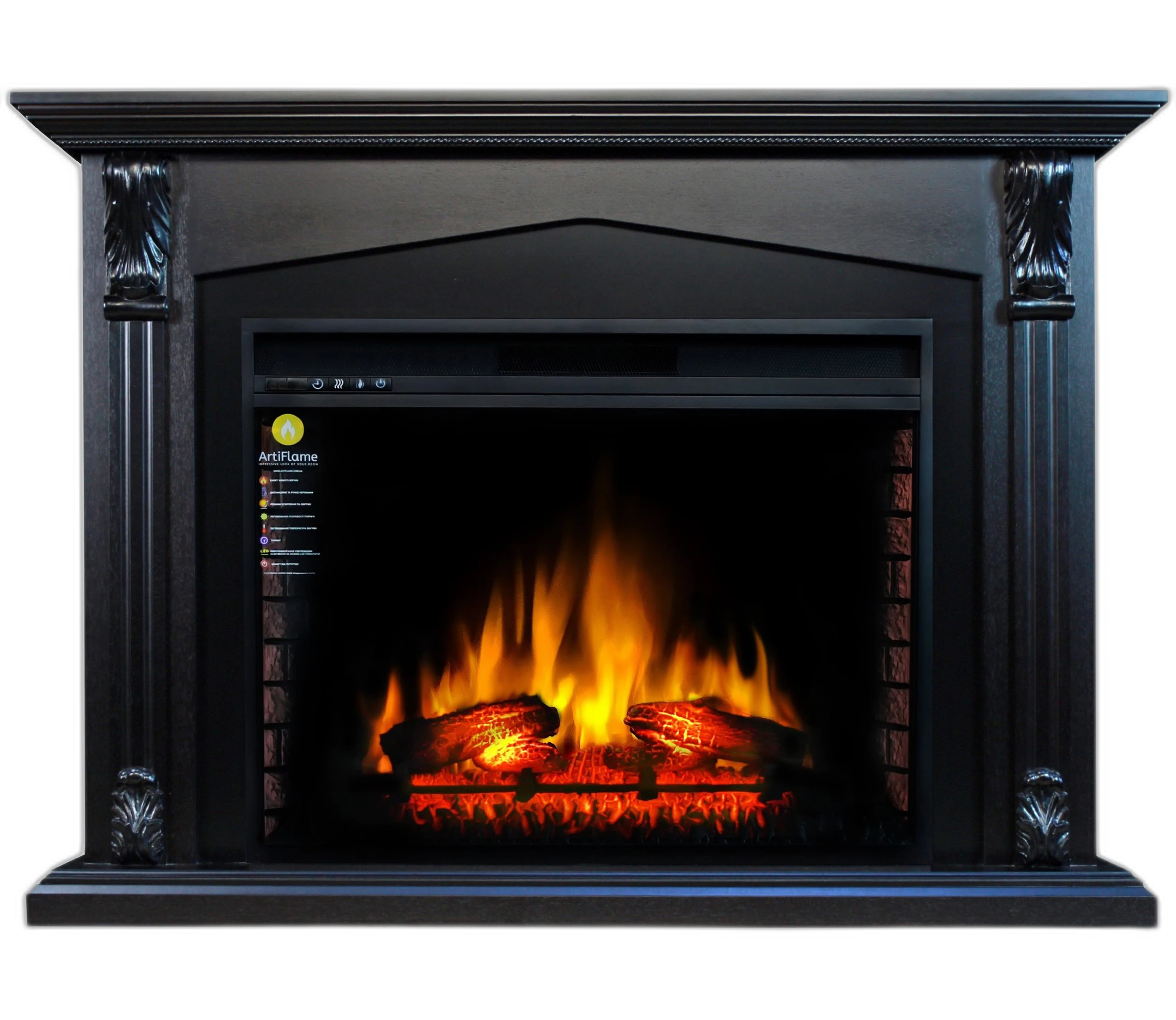Камінокомплект ArtiFlame PRAGA AF33 ВЕНГЕ