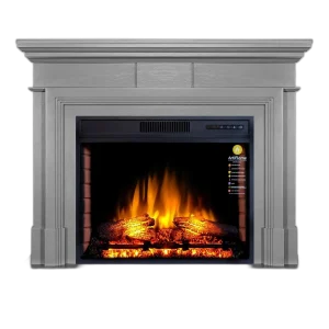 Камінокомплект ArtiFlame STAMFORD AF28S СІРИЙ (зі звуком)