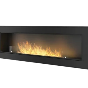 Біокамін Simple Fire FRAME 1500 Чорний матовий зі склом