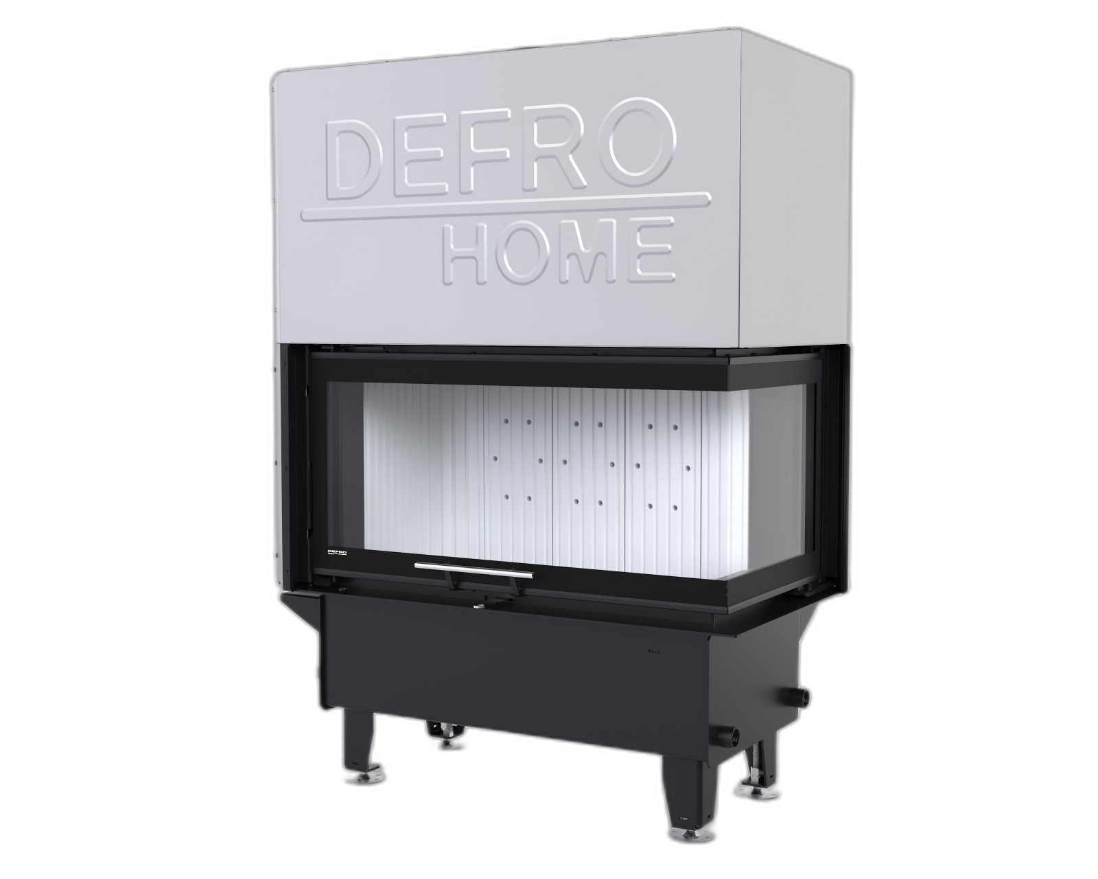 Камінна топка з водяним контуром Defro Home RIVA M BP G SHORT
