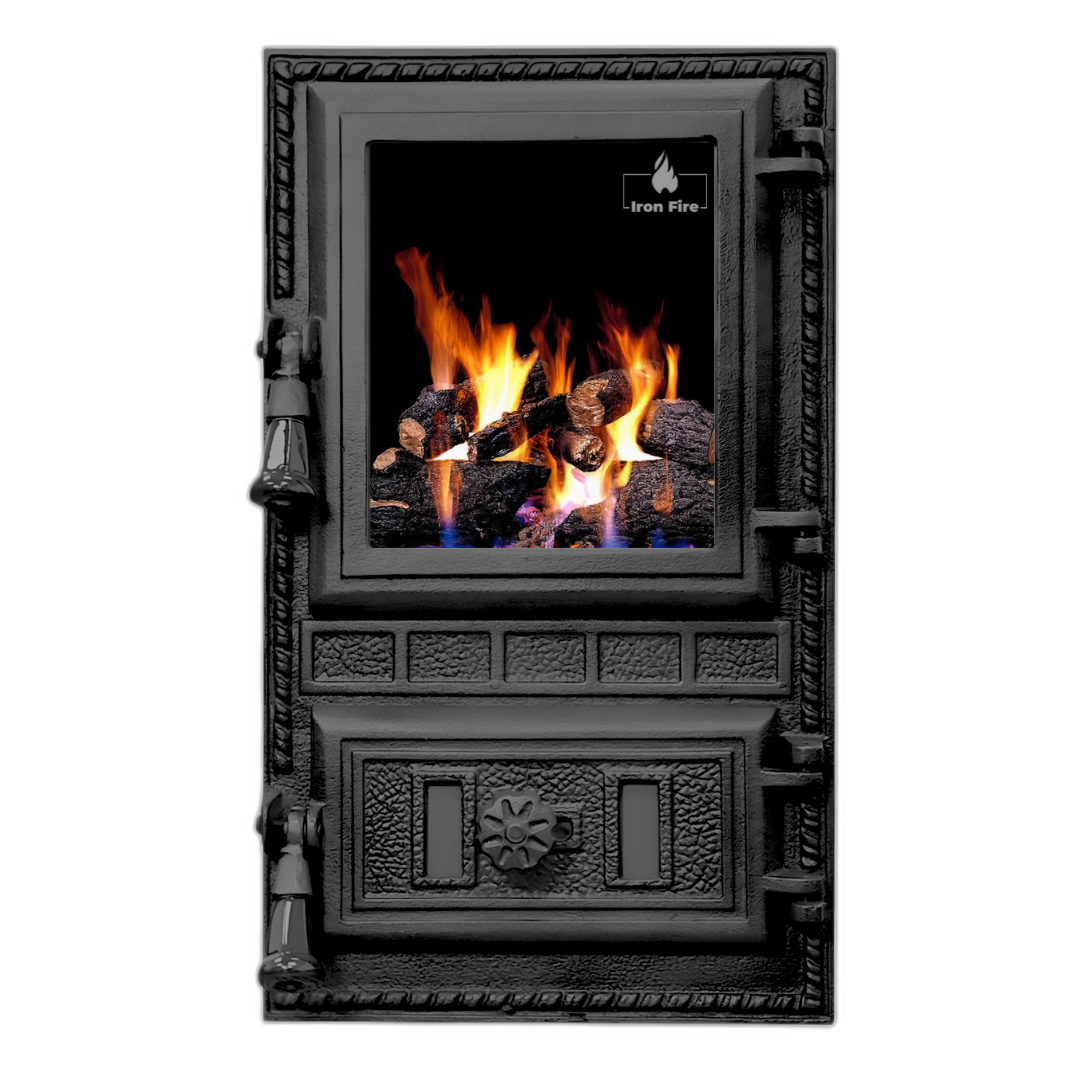 Дверцята для печі Iron Fire Aventa 295х500 мм