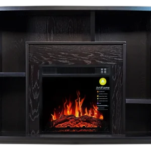 Камінокомплект ArtiFlame BINN AF18 ТЕМНИЙ ГОРІХ