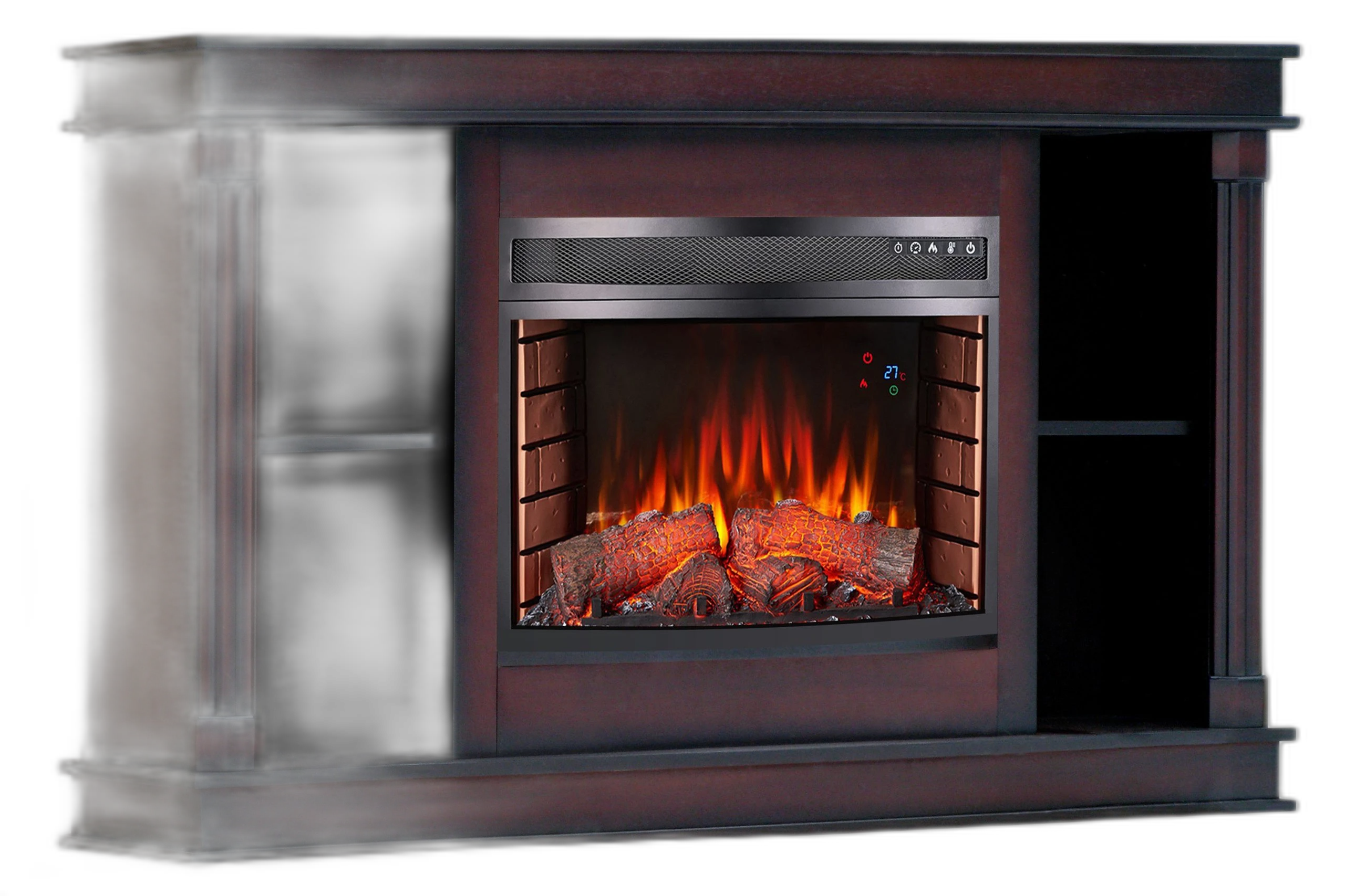 Камінокомплект ArtiFlame BRITTANY AF25 КОНЬЯК (зі звуком)