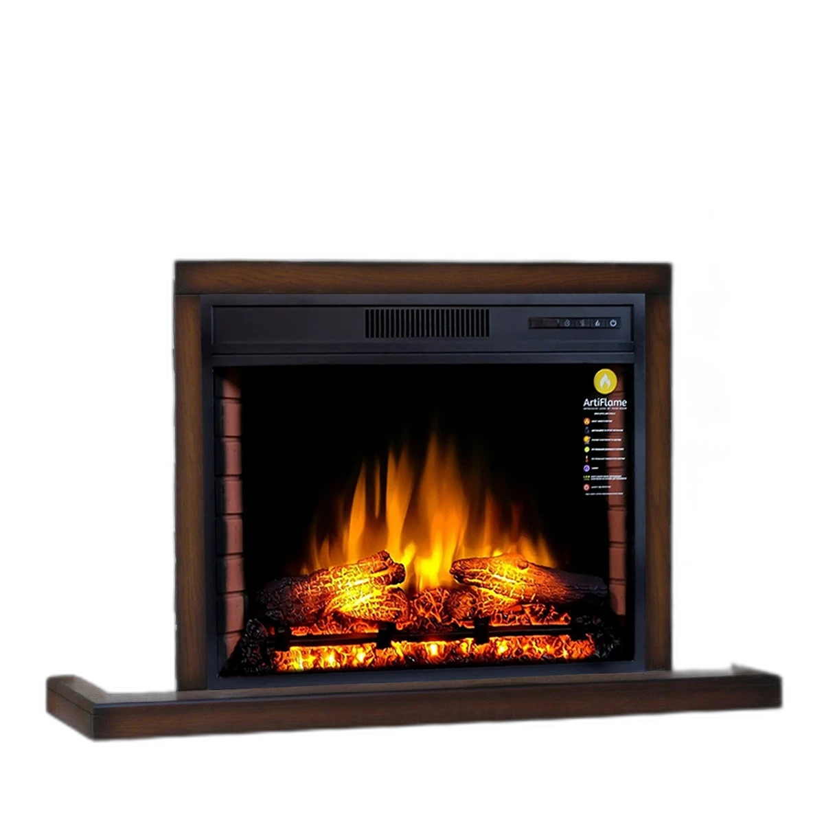 Камінокомплект ArtiFlame LUDWIG AF28S ДУБ АНТИК (зі звуком)