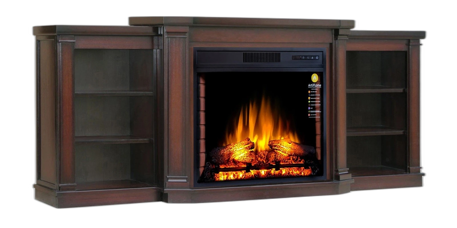 Камінокомплект ArtiFlame PARLIAMENT AF28S КОНЬЯК (зі звуком)