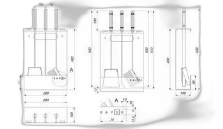 Камінний набір SAVEN Set 3 L white