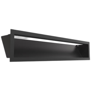 Камінна решітка LUFT чорна 12x60 Slim Kratki
