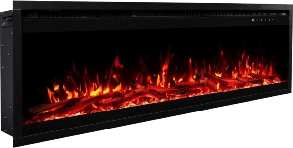 Настінний електрокамін AFLAMO Royal PRO 120 з обігрівом
