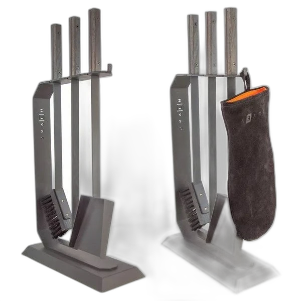 Набір для каміну SAVEN Set 6 L black
