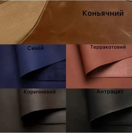 Набір для каміна з корзиною для дров FERRUM "Перун" з сумкою з натуральної шкіри