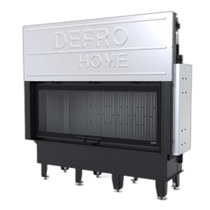 Камінна топка Defro Home INTRA XL G (чорний шамот)