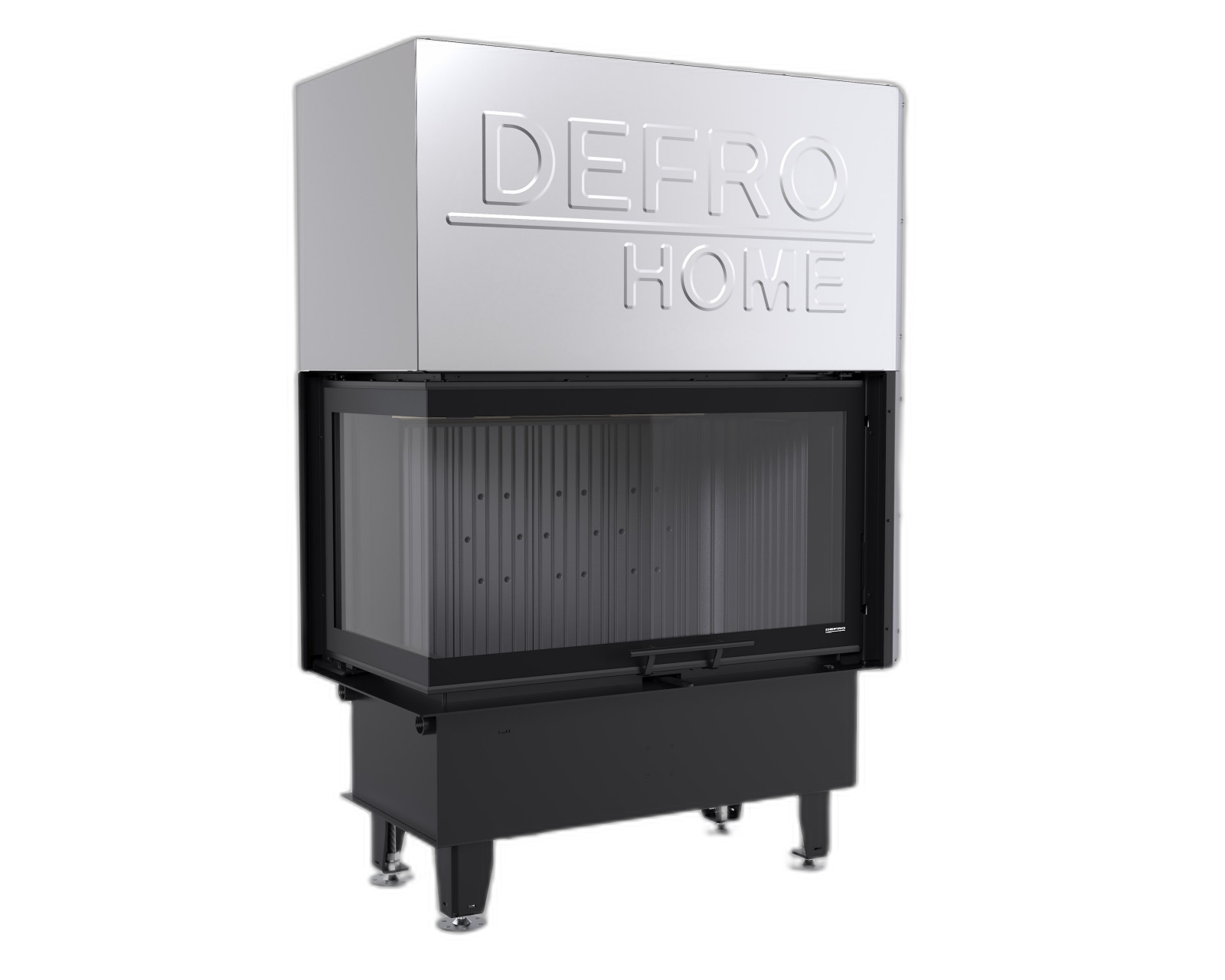 Камінна топка Defro Home INTRA M BL G (чорний шамот)