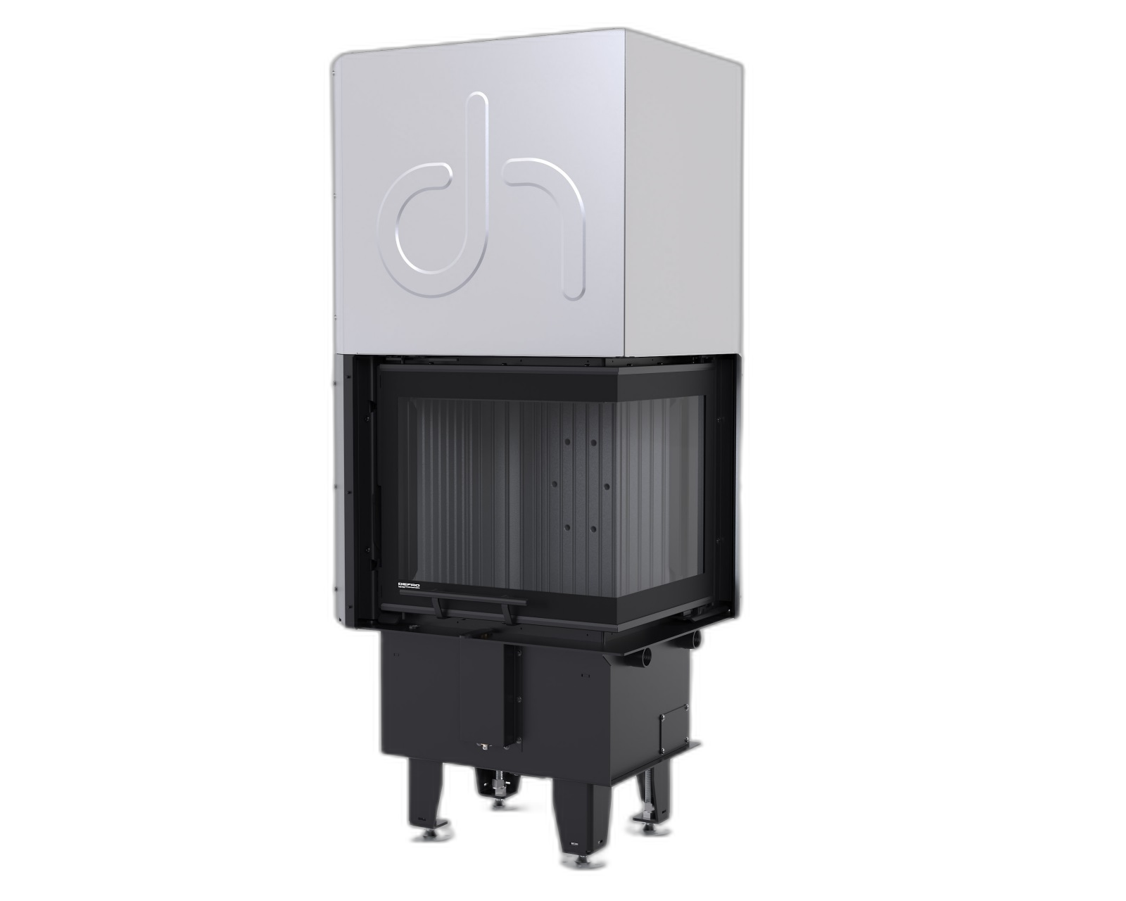Камінна топка Defro Home INTRA XS BP MINI G (чорний шамот)