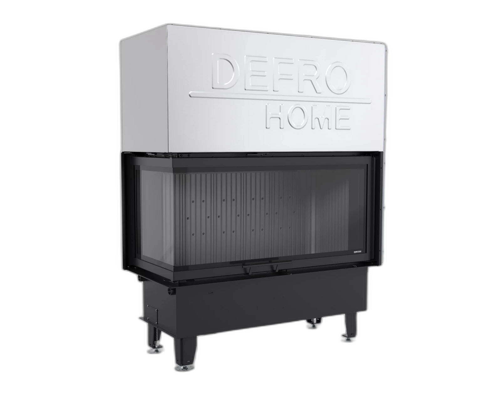 Камінна топка Defro Home INTRA L BL G (чорний шамот)