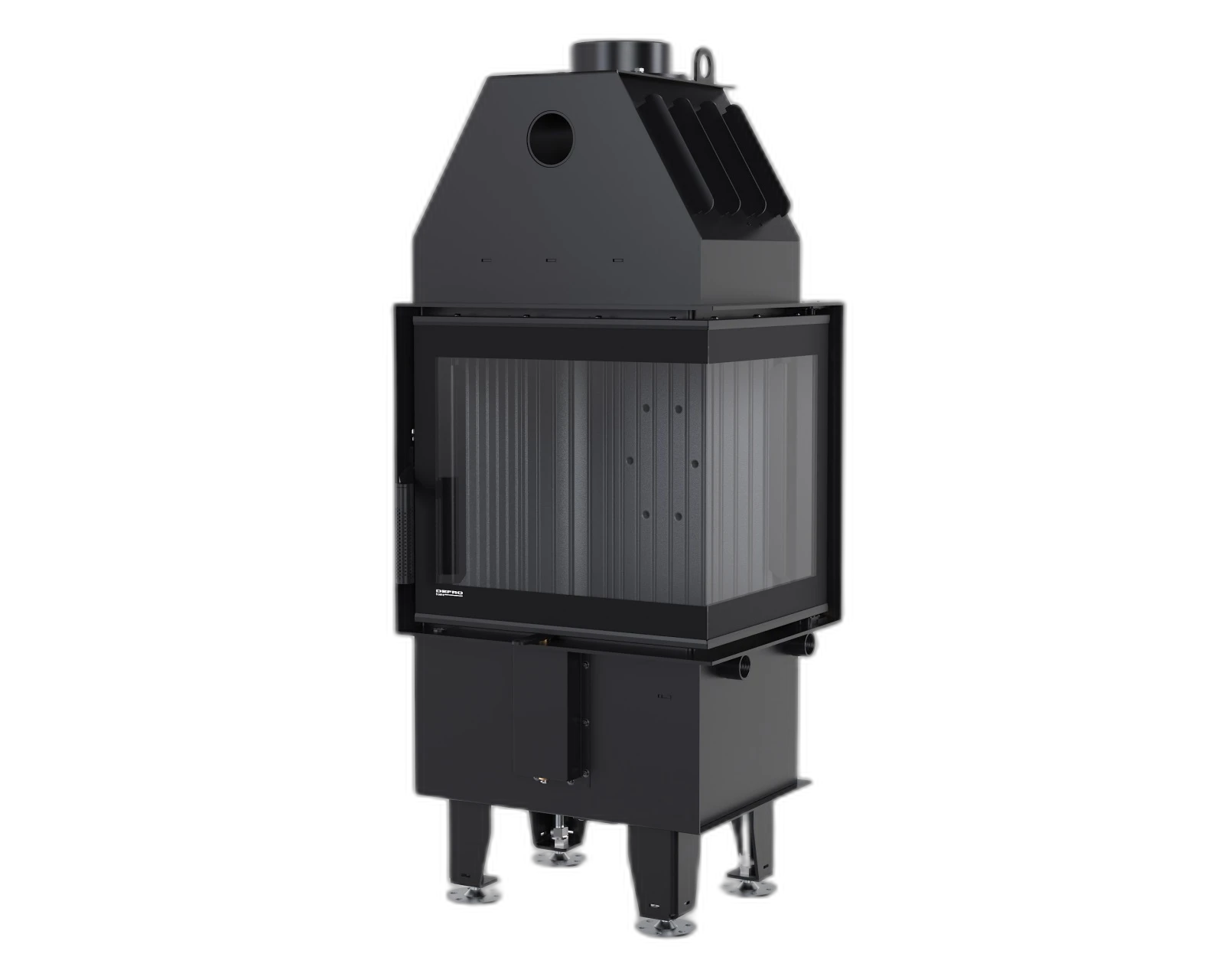 Камінна топка Defro Home INTRA XS BP MINI (чорний шамот)