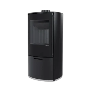 Сталева піч Defro Home CERES 2.0 Чорний (чорний шамот)