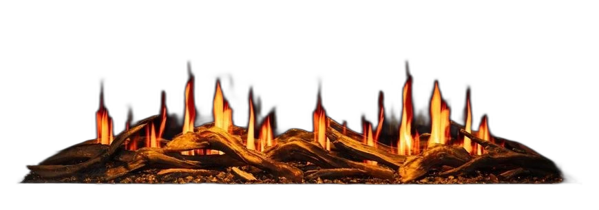Трьохстороння електрична вставка AFLAMO Gold 152 з обігрівом