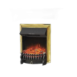 Камінокомплект IDaMebel Margo Royal Flame Fobos Gold з обігрівом (білий)