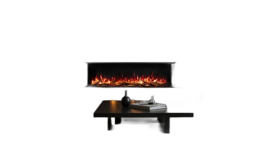 Трьохстороння електрична вставка AFLAMO Superb 3D 120 з обігрівом