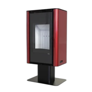 Сталева піч Defro Home SOLUM TOP Червоний