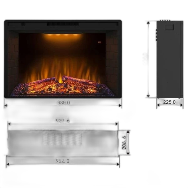 Електрична вставка Royal Goodfire 36 LED з обігрівом