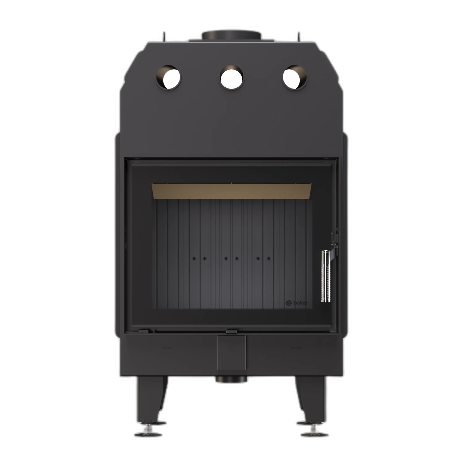 Камінна топка BOKAR 6050 (14,4 kW ) black ceramatex