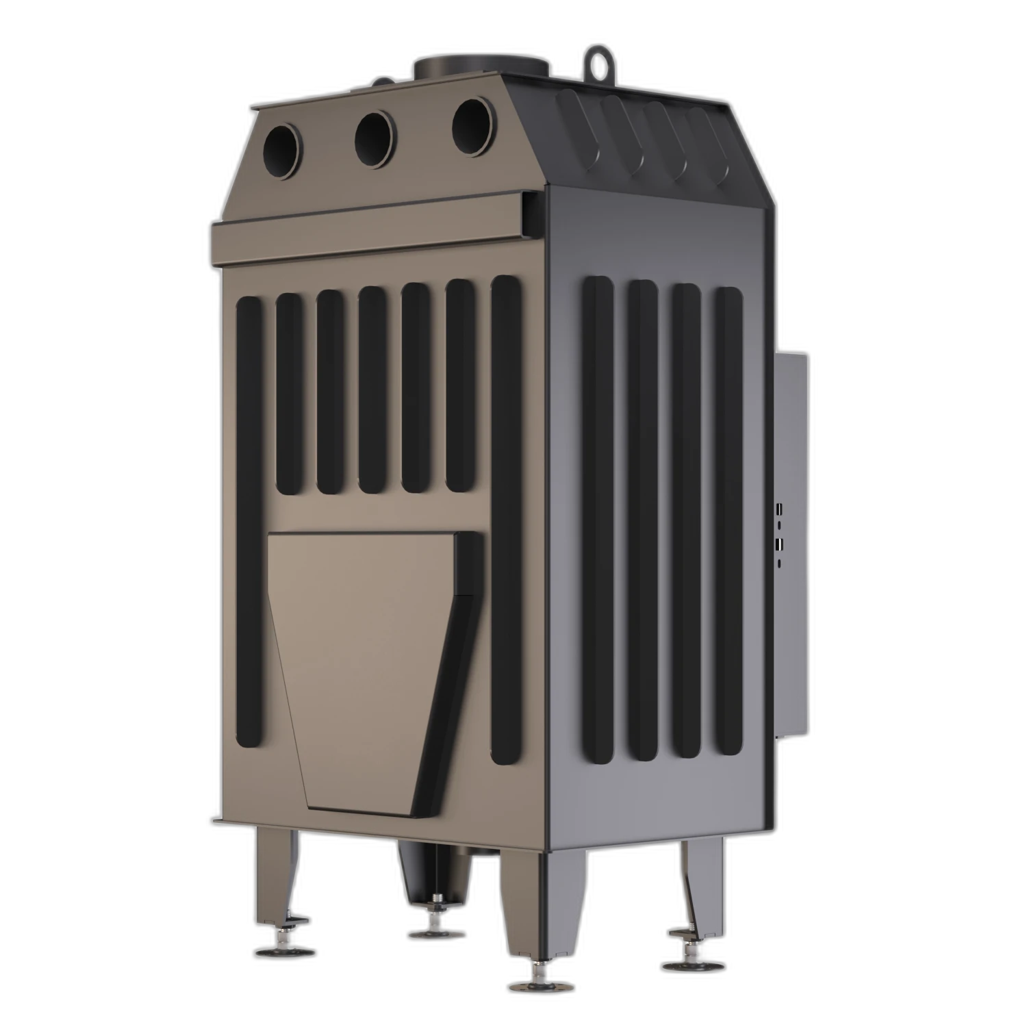 Камінна топка BOKAR 6050 (14,4 kW ) black ceramatex
