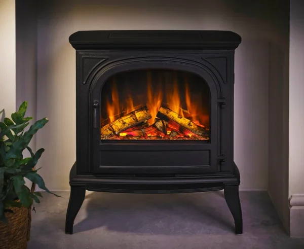 Чавунна електрична піч-камін British Fires HINTON