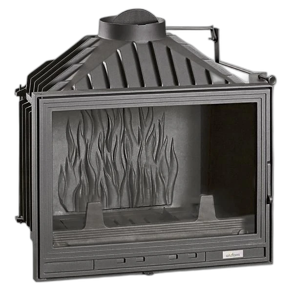 Чавунна камінна топка UNIFLAM 700 OPTIMA ECO 12 кВт з шибером