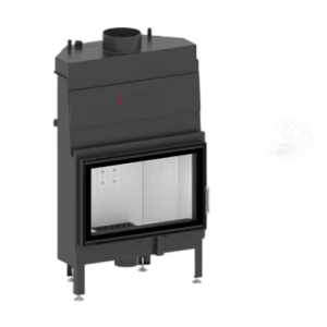 Камінна топка з водяним контуром Hitze ALBERO AQUASYSTEM ALAQS68X43.S-DI Cкло декор+додаткове внутрішнє скло