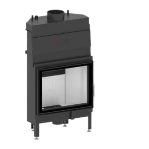 Камінна топка з водяним контуром Hitze ALBERO AQUASYSTEM ALAQS68X53.S-DI Cкло декор+додаткове внутрішнє скло