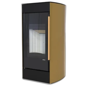 Сталева піч Defro Home HYDROFIRE Золотий