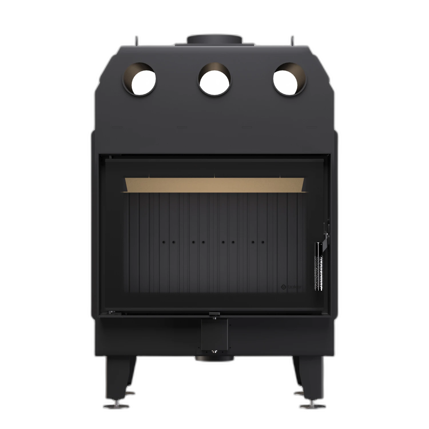 Камінна топка BOKAR 7050 (15,2 kW ) black ceramatex